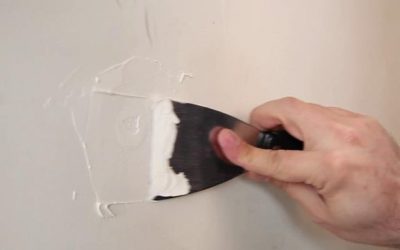 Comment reboucher un trou dans un mur ?