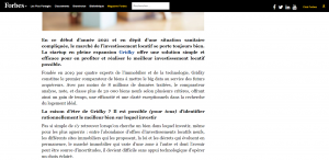 avis de forbes sur gridky